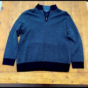 Men’s Merino Wool Quarter Zip - Brooks Brothers